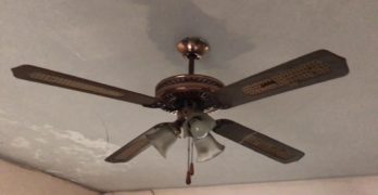 how to remove a ceiling fan