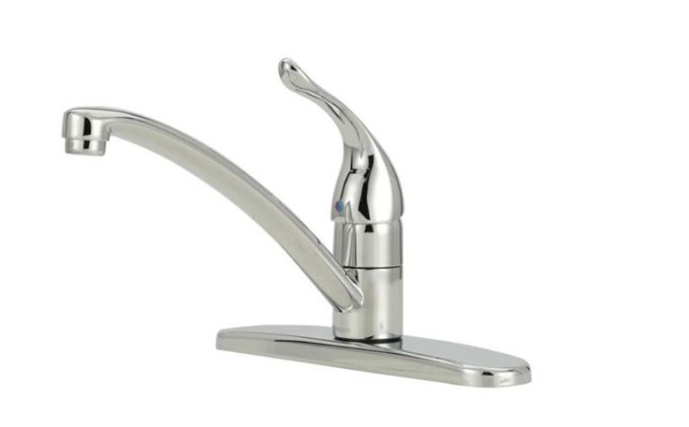 How to tighten a loose moen single handle kitchen faucet