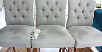 How to Clean Fabric Dining Chairs