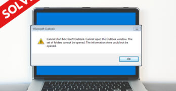 [Solved] Outlook OST File Cannot be Opened in Outlook 2016