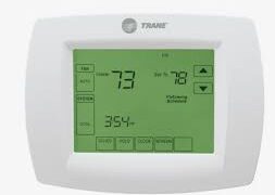 how to reset trane thermostat