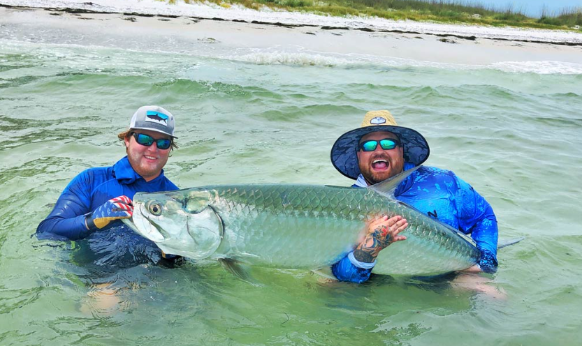 Fighting Tarpon Action: An Epic Tale with Salty Fresh Fishing Charters
