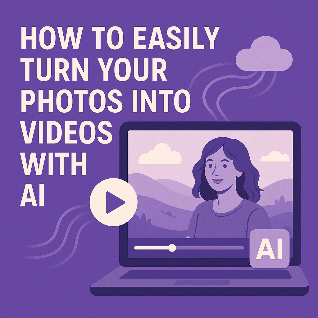 How to Easily Turn Your Photos into Videos with AI